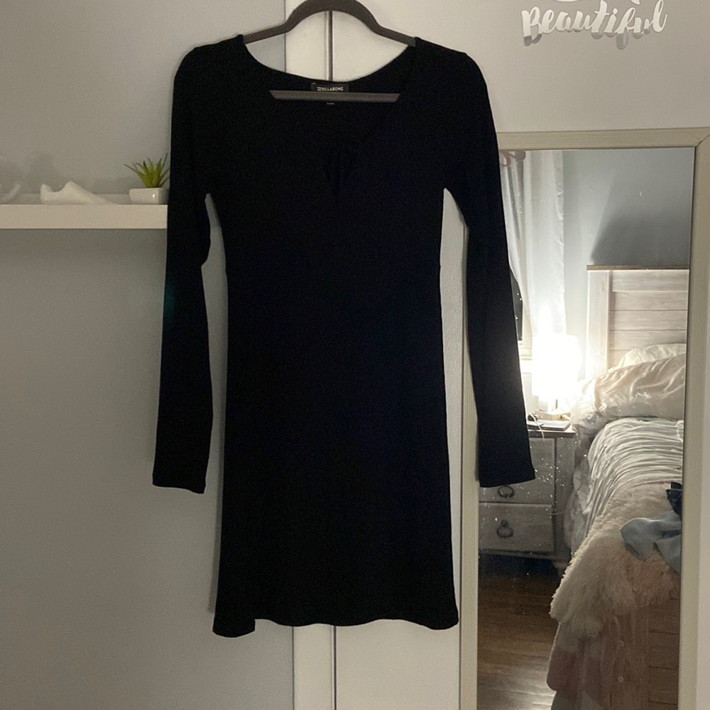 black billabong dress